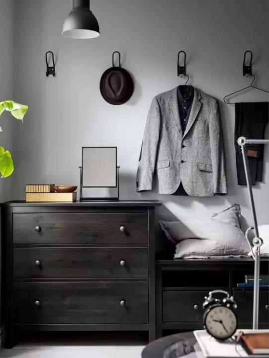 Комод с 3 ящиками HEMNES, Венге