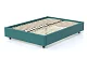ф327а Мягкая кровать SleepBox без изголовья (бирюзовый)