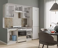 Кухня Елена 1,6 (Белый) Белый