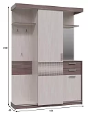 Прихожая Лорейн Бежевый 