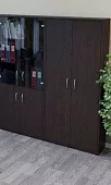Набор корпусной мебели в офис 18 Рива С Белый