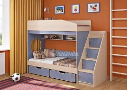 Детская двухъярусная кровать Легенда 10