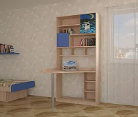 Стол-стеллаж Жили-были Бежевый