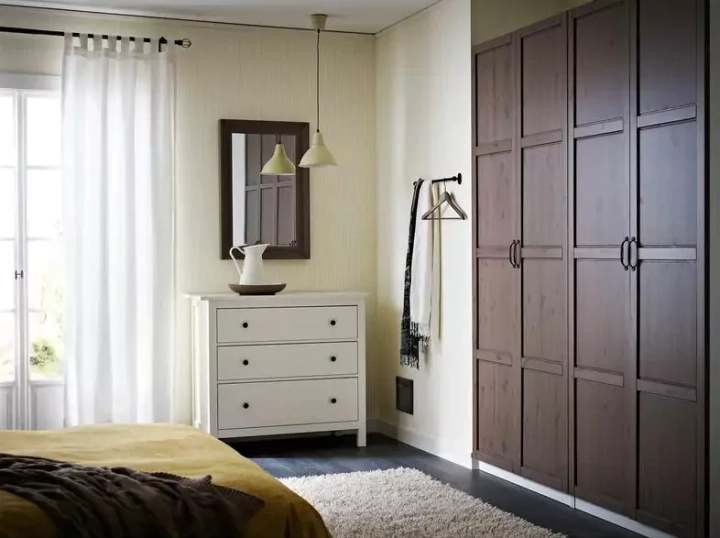 Комод с 3 ящиками HEMNES, Белый