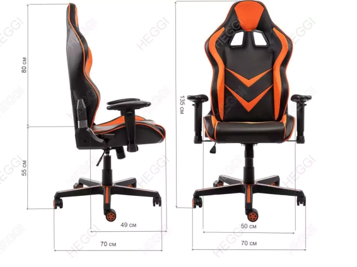 Компьютерное кресло Racer, Черный