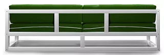 Диван прямой Магнус Без механизма Зеленый