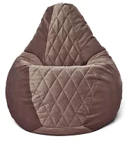 Кресло-мешок груша со стежкой XL 