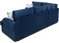 Угловой диван Мирта Милфорд Дельфин Синий 