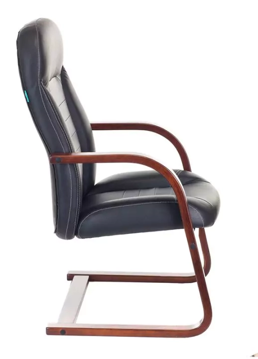 Кресло Бюрократ T-9923 WALNUT-AV, Черный