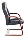 Кресло Бюрократ T-9923 WALNUT-AV, Черный