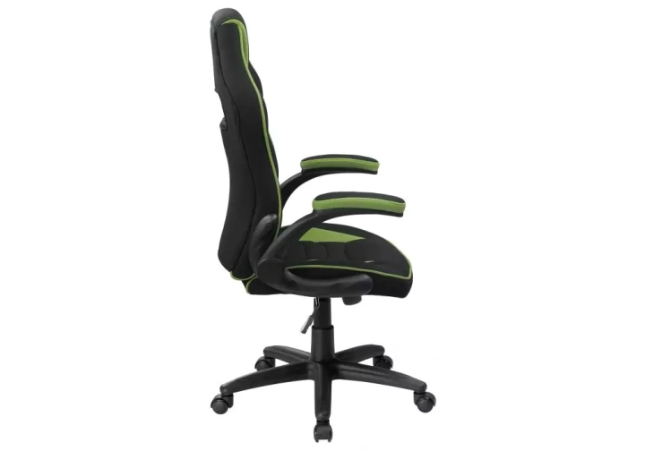 Кресло компьютерное Plast 1 green / black, Черный
