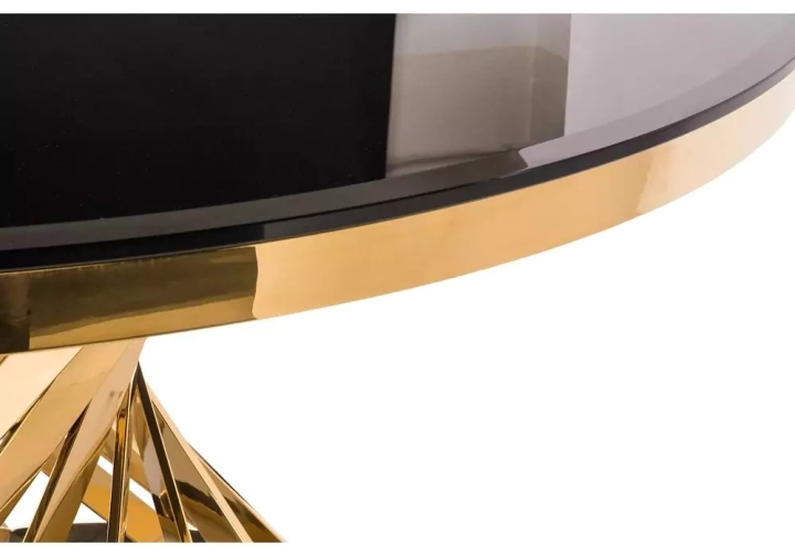 Стол Twist gold / black, Черный