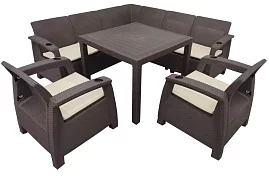Обеденная группа Ялта large set Шоколад