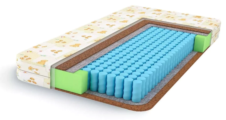 Матрас детский Lonax Baby Cocos TFK, Бежевый