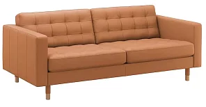 Кожаный диван 3хместный Морабо (Morabo) Без механизма 