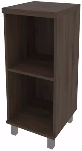 Стеллаж низкий узкий Фёст, Коричневый