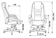 ф122 Кресло руководителя Бюрократ T-9923WALNUT диз111