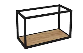 Каркасная полка Лофт ПМГ-Л 600 Черный