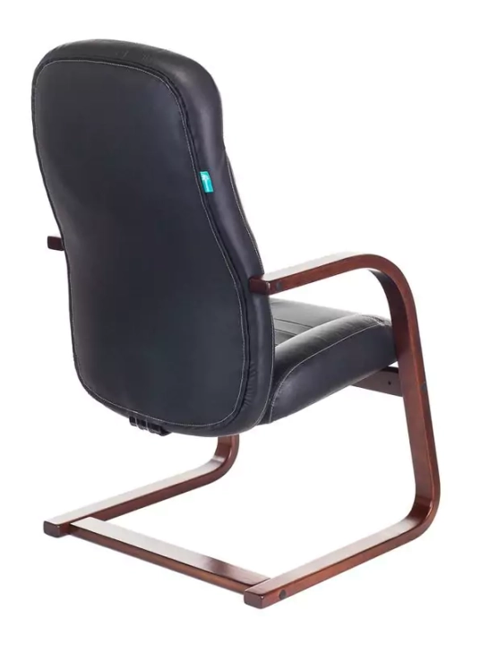 Кресло Бюрократ T-9923 WALNUT-AV, Черный
