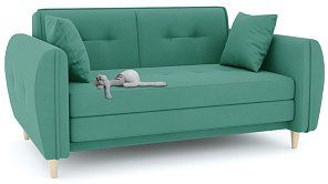 Прямой диван Анита с уценкой Аккордеон Евро 
