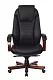 Кресло руководителя Бюрократ T-9923 Walnut, Черный