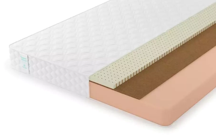 Матрас Lonax Foam Medium, Белый
