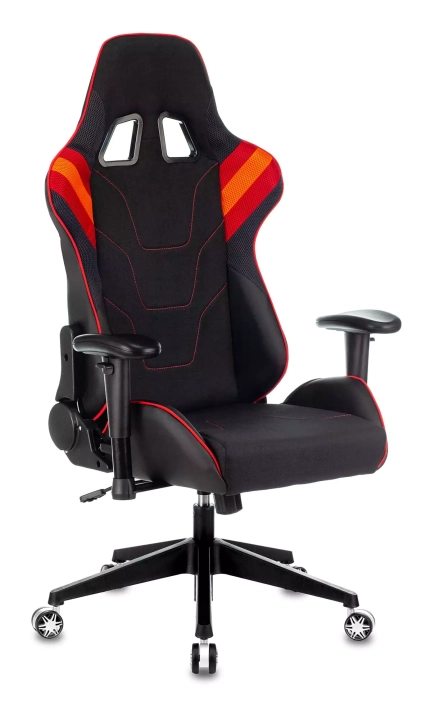 Кресло игровое Бюрократ VIKING 4 AERO, Черный