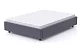 Мягкая кровать SleepBox 160 без изголовья, Серый