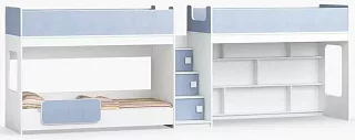 Трехъярусная кровать Легенда Кровати без механизма Зеленый
