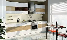 Кухня Оливия 3 Белый 