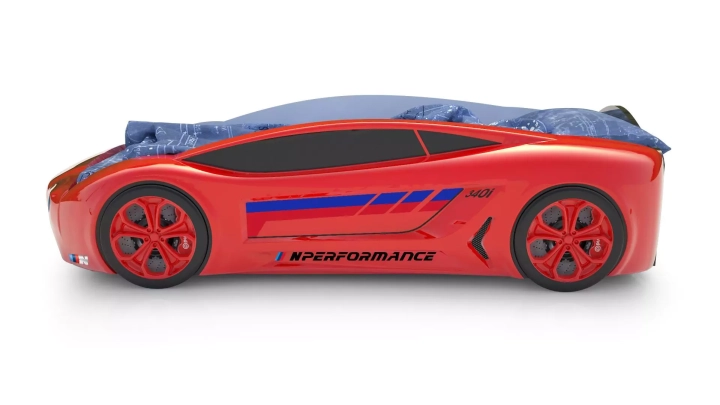 Кровать-машина Roadster БМВ, Красный
