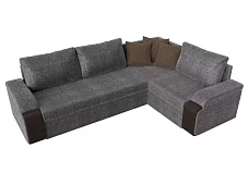Угловой диван Николь Дельфин Серый