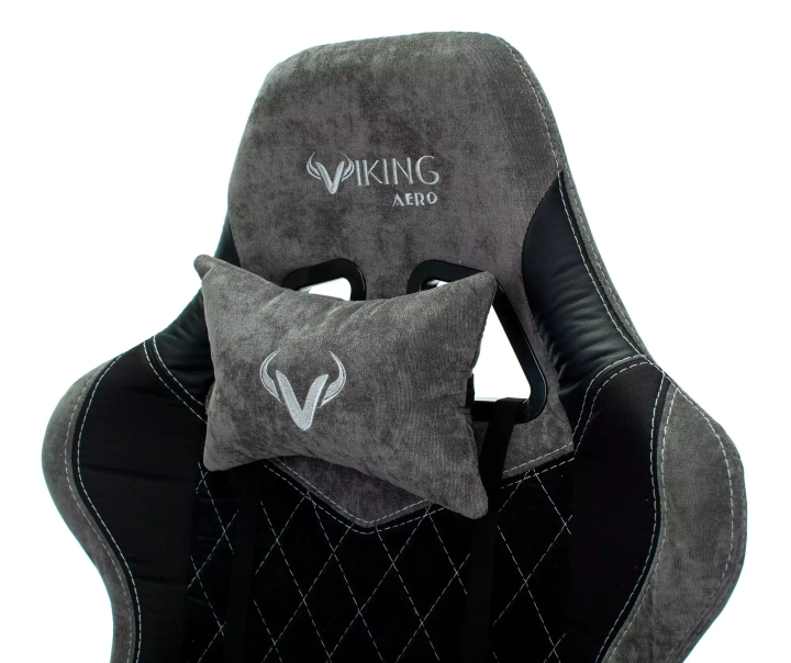 Кресло игровое Бюрократ VIKING 7 KNIGHT, Серый