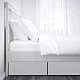 Каркас кровати с 4 ящиками HEMNES, Белый