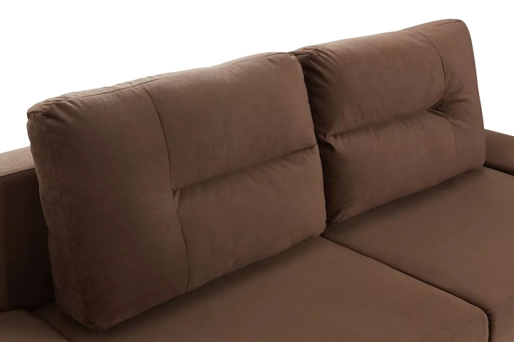 Диван-кровать Сохо коричневый
