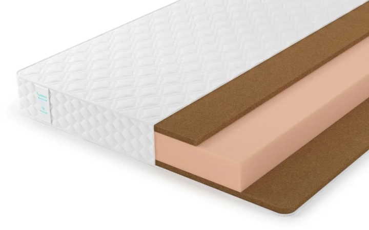 Матрас Lonax Foam Cocos 3 Plus, Белый