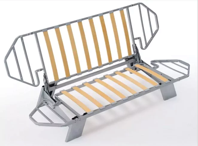Прямой диван Санта, Синий