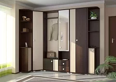 Прихожая Домино угловая Бежевый 