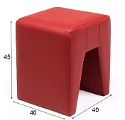 Пуф Ритм Красный 