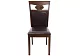 ф208а Стул деревянный Luiza dirty oak / dark brown