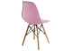 ф208а Стул деревянный Eames PC-015 light pink