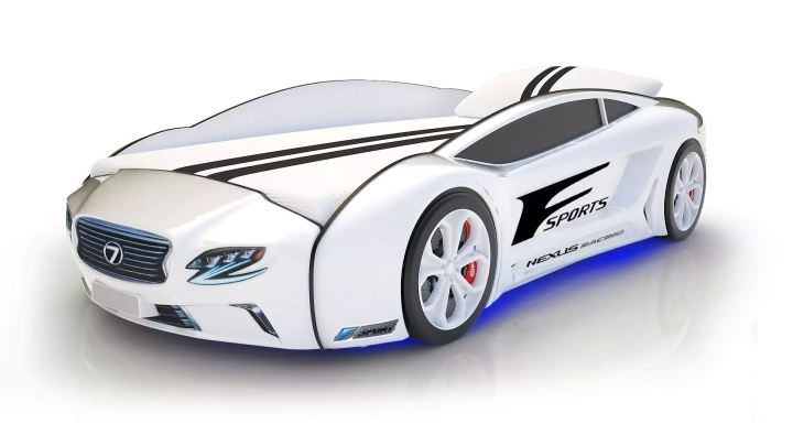 Кровать-машина Roadster с подъемным механизмом дизайн 14