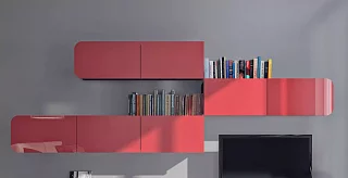 Стенка Модерн (Аймеб 12) Красный