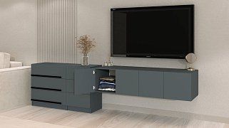 Комплект в гостиную Бастион 2.9 м 