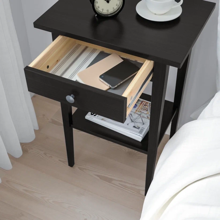 Прикроватная тумба HEMNES, Венге