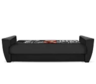 Прямой диван Монохром Книжка Черный 