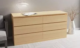Комод Мальм Бежевый