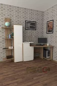 Компьютерный стол Мебелеф-43 Черный
