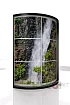 Радиусный шкаф-купе Мебелеф-12, Коричневый