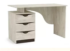 Стол письменный Лючия (33.23 ) бетон пайн белый/венге